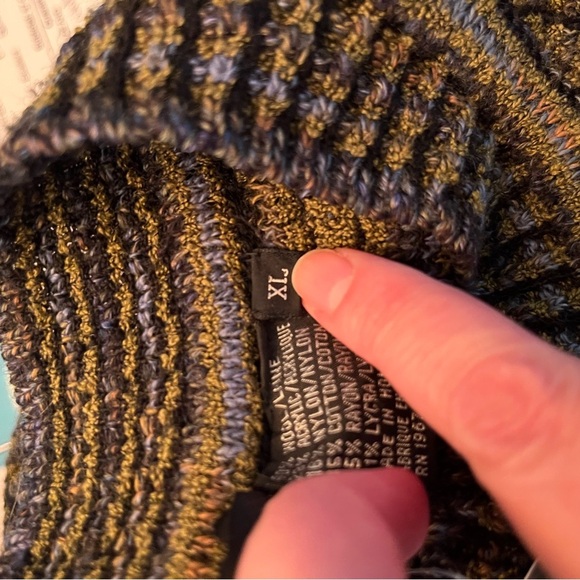 Urban Renewal Jhane Barnes Sweater Wool Blend Oversized Women’s Size XL NWT - Picture 7 of 9